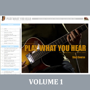 Play What You Hear Volume 1 (Online Access) + Print Workbook