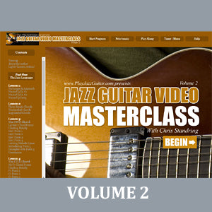 Jazz Guitar Video Masterclass Vols 1 & 2 (Online Access)